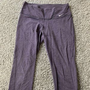 Nike Capri Workout Pants - Purple